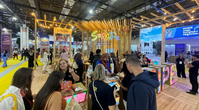 Sergipe espera repetir o sucesso que foi a participação na WTM Latin America 2025 / Foto: Pietro Lobo/Setur