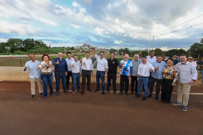 Governador inaugura viaduto do Lerroville, marco da duplicação da PR-445 em Londrina
