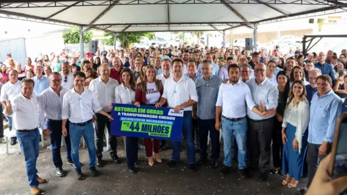 A deputada estadual Maria Victoria (PP) participou, nasexta-feira (10), da inauguração do novo Pronto Atendimento Municipal (PAM) de Astorga. - Créditos: AEN