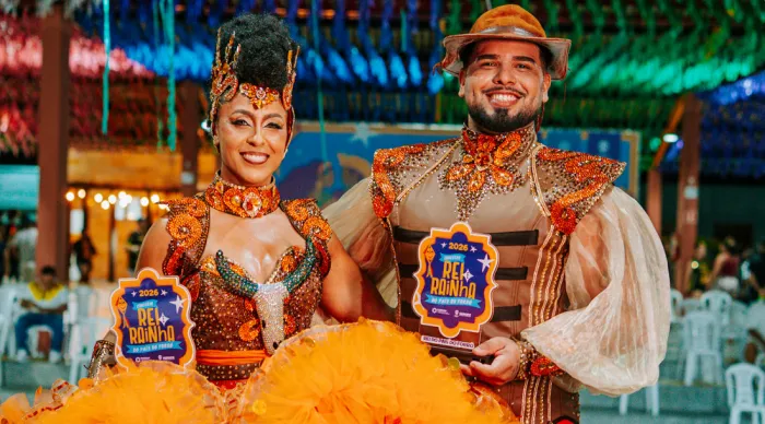 Rei e Rainha do País do Forró 2026, Thamyres Barros e Alécio Carvalho / Fotos: Julia Rodrigues