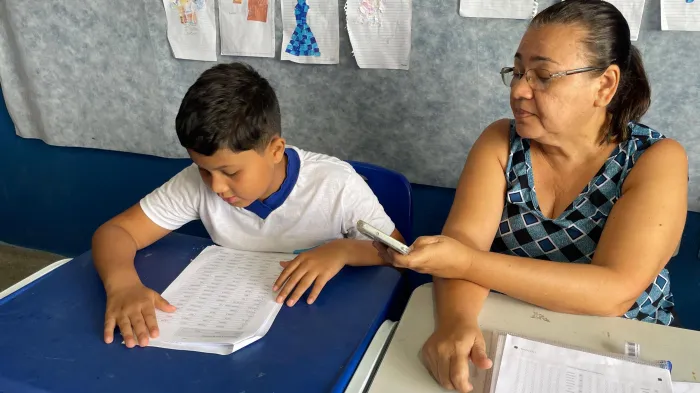 Estudantes da rede pública participam de avaliação de fluência em leitura até esta segunda-feira (13)