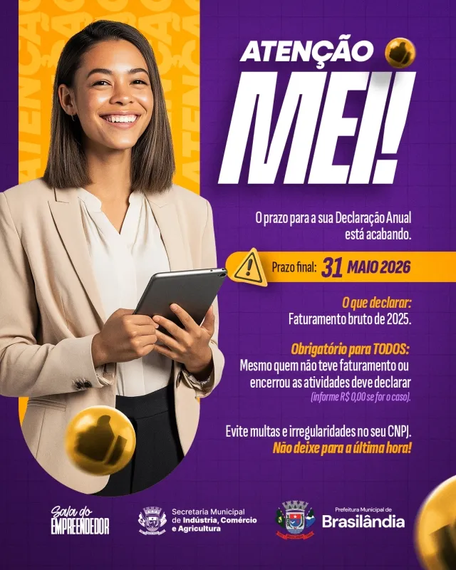 Foto: Reprodução/Prefeitura de Brasilândia - MS