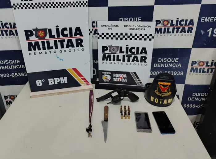 Polícia Militar detém integrantes de facção criminosa suspeitos de homicídios em Cáceres
