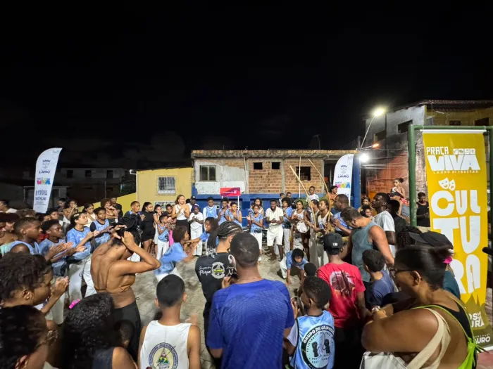 Ação do Praça Viva marca sábado com lazer e integração em Lauro de Freitas