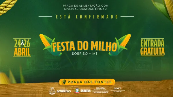 Foto: Reprodução/Prefeitura de Sorriso - MT