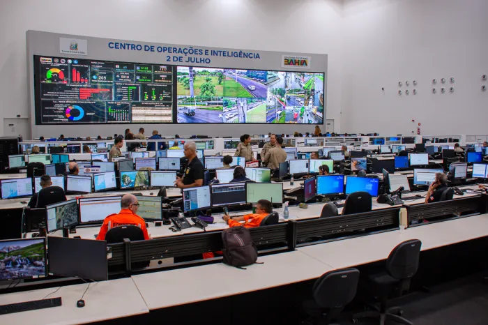 Agentes de segurança do município participam de treinamento para atuar no sistema de monitoramento da SSP-BA