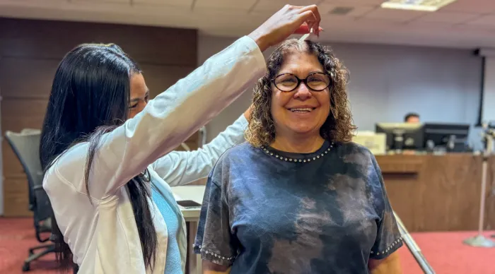 ‘Ipes Até Você’ incentiva servidores do Fórum Gumersindo Bessa a tirarem alguns minutos para cuidar da saúde