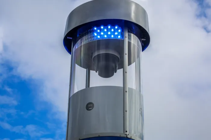  Totem de monitoramento do governo do estado (Foto: Secom I Governo de Rondônia)