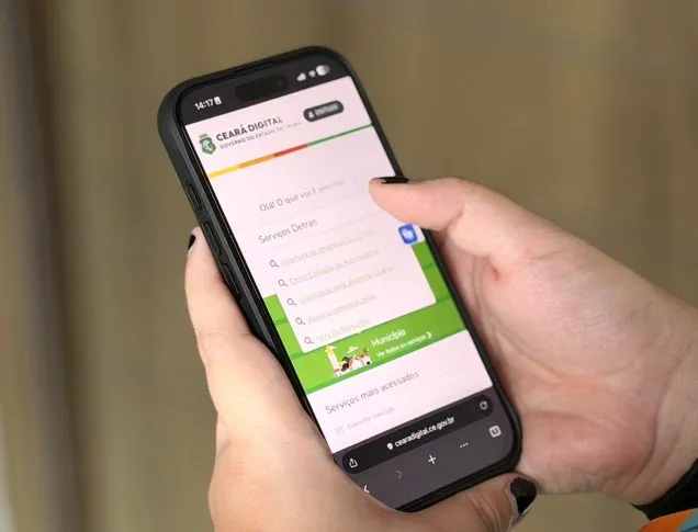 Detran-CE amplia serviços digitais e disponibiliza 21 novas opções na plataforma Ceará Digital