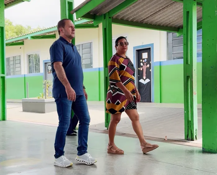  A Escola Frei Caneca, é mais uma instituição de ensino contemplada com recursos (Foto: Assessoria Parlamentar)