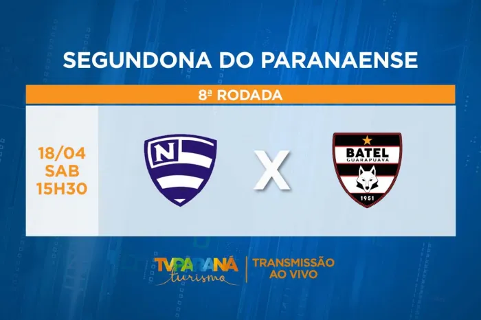 TV Paraná Turismo transmite Nacional x Batel pela reta final da Segundona do Paranaense