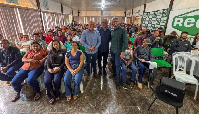  Ezequiel Neiva participou recentemente da Assembleia Geral do Reca (Foto: Nilson Nascimento | Assessoria parlamentar)