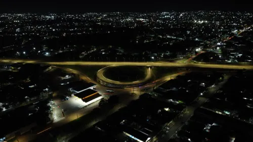Furto de cabos compromete iluminação na capital