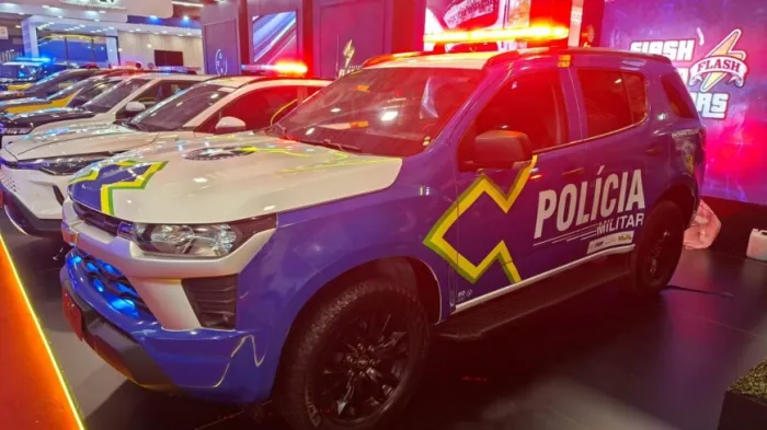 Viaturas blindadas adquiridas pelo governo de RO são expostas em evento internacional de segurança