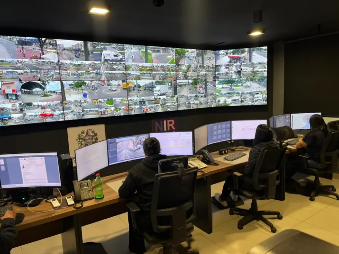 Totem da Praça Costa Pereira auxilia em prisão de evadido do sistema prisional no Centro de Vitória