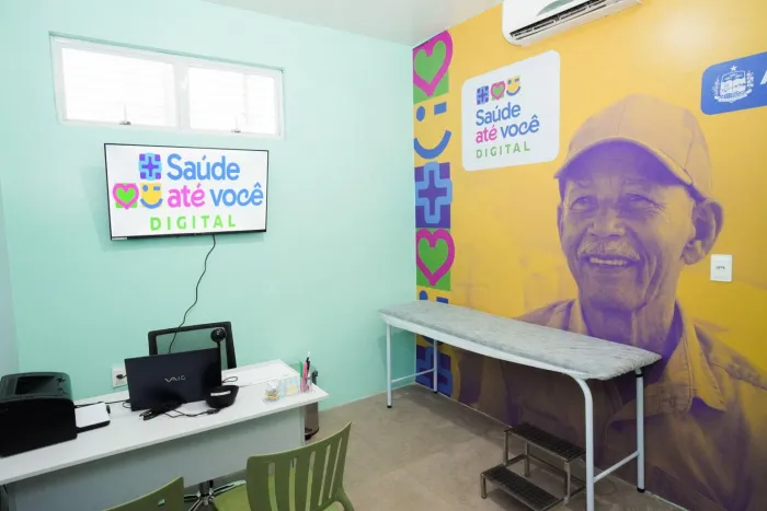 Moradores de Messias passam a contar com consultas com clínico geral e especialistas por meio da internet - Rodrigo Lino / Ascom Saúde Até Você