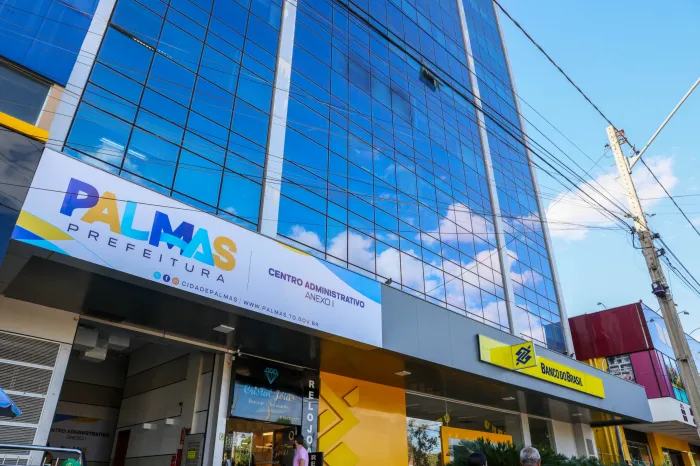 Prédio da Prefeitura de Palmas, na Avenida JK - Crédito da foto: Lia Mara