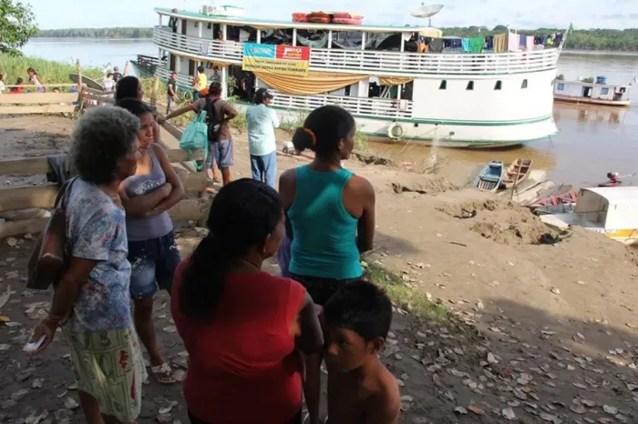  Operações da Justiça Rápida Itinerante realizadas em comunidades ribeirinhas (Foto: Ascom I TJRO)