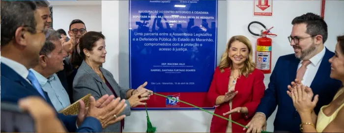 Inauguração do posto da Defensoria Pública Estadual nas dependências da Assembleia Legislativa do Maranhão