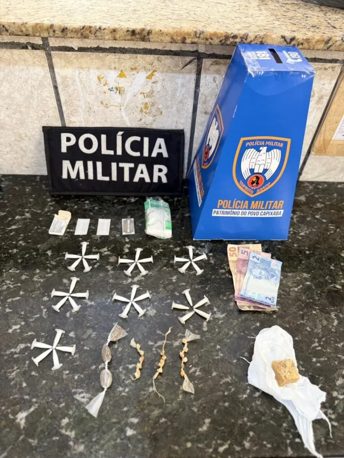 Ação do 2º Batalhão resulta na prisão de suspeito e apreensão de entorpecentes em Boa Esperança