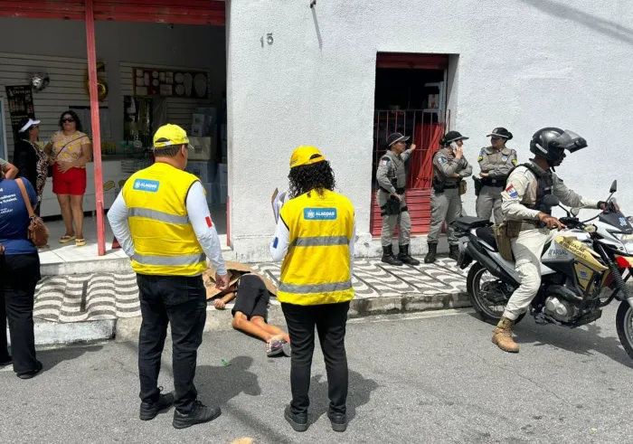 Ronda no Bairro atende caso de importunação sexual na orla e de idoso que faleceu no Centro de Maceió