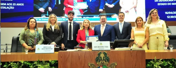 Sessão solene em homenagem aos 25 anos da Defensoria Pública do Maranhão