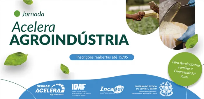 Seag reabre edital para fortalecer agroindústrias familiares no Espírito Santo