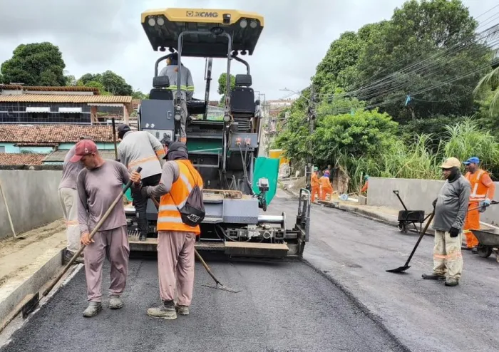 Obra de recuperação da ponte entre Cruz das Armas e Cristo está em fase de conclusão e trânsito será liberado nesta sexta-feira