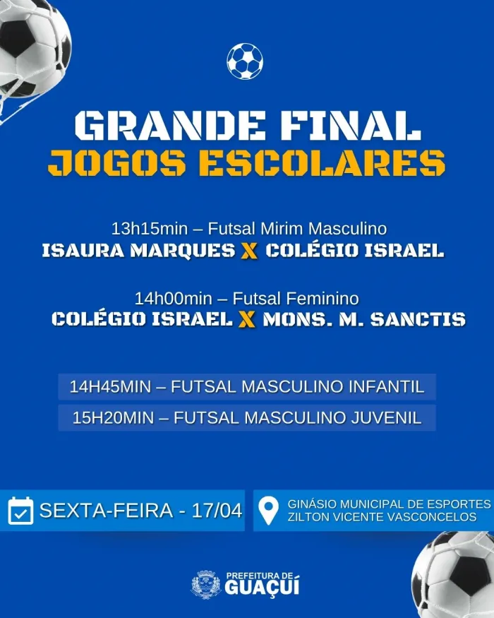 Foto: Reprodução/Prefeitura de Guaçuí - ES