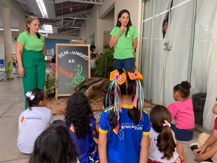 Cmei Amâncio de Moraes encerra Circuito Cultural Infantil com imersão na cultura das regiões do País