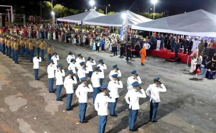 Primeira turma do Curso de Formação de Oficiais foi formada integralmente pela Academia de Formação do Corpo de Bombeiros Militar do Tocantins - Foto: Márcio Vieira /Governo do Tocantins