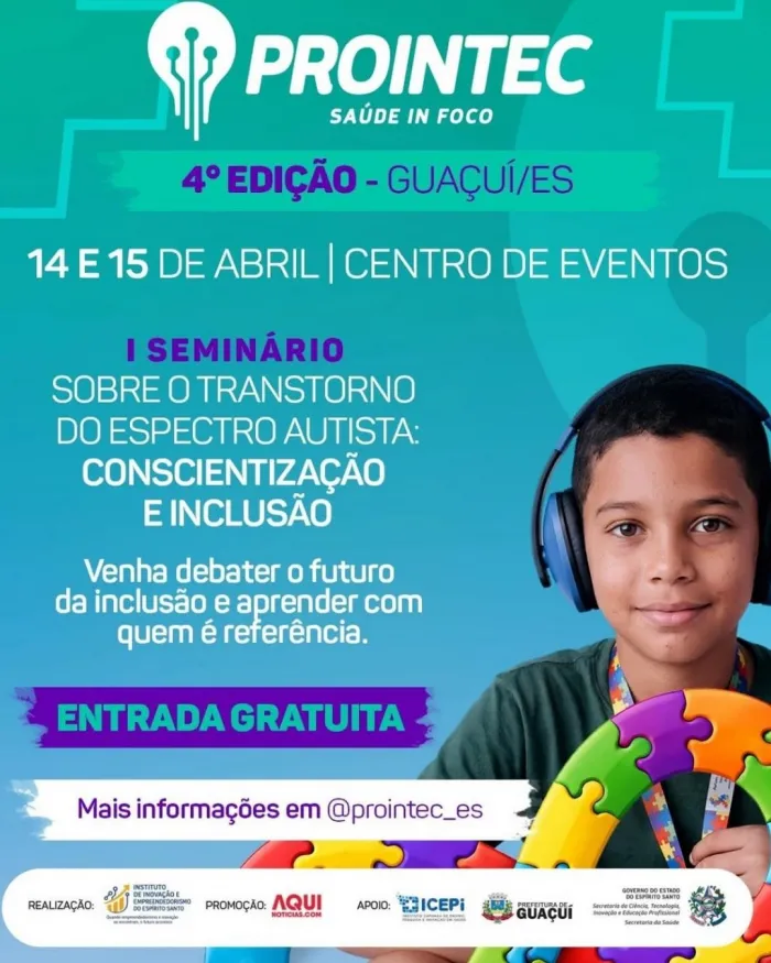 4ª EDIÇÃO DO PROINTEC – SAÚDE EM FOCO