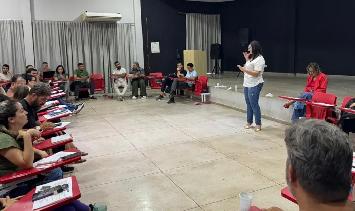 Encontro reúne educadores de diferentes componentes curriculares - Crédito da foto: Divulgação