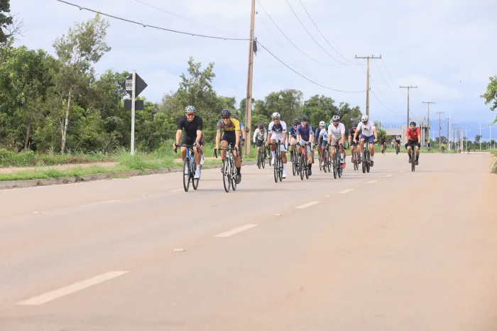 Prefeito Eduardo Siqueira Campos falou sobre a importância da segurança para a prática esportiva - Crédito da foto: Mariana Di Pietro
