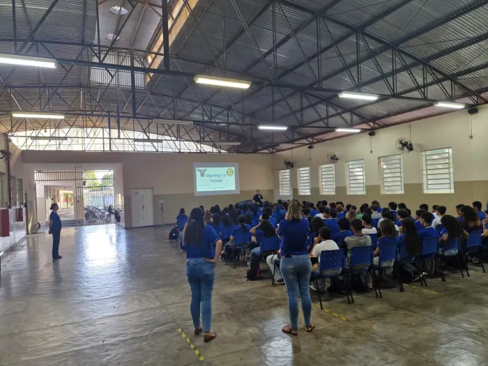 Educação no trânsito alcança jovens da Fundação Mirim e reforça ações preventivas