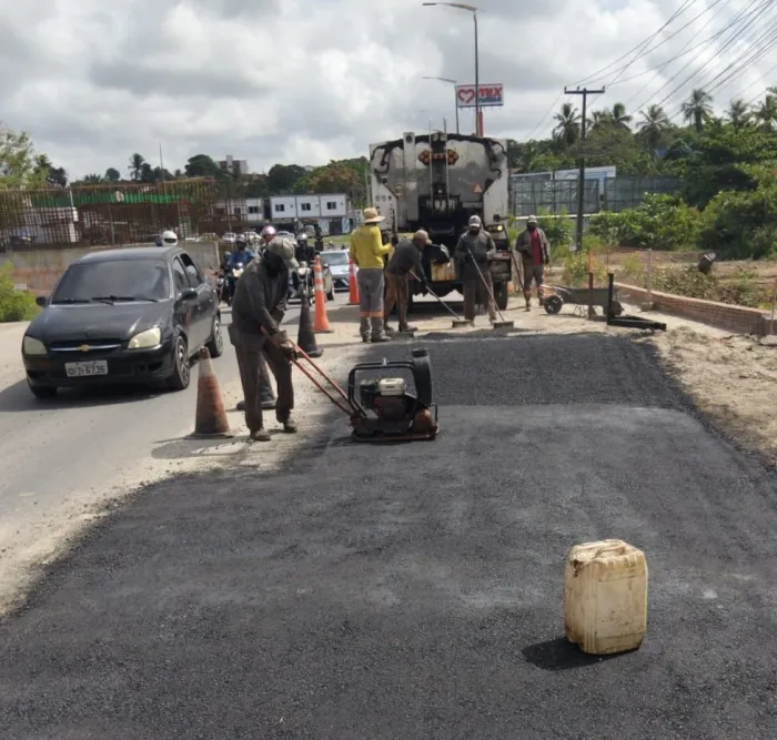 Seinfra reforça serviços da operação tapa-buraco no feriado de Tiradentes