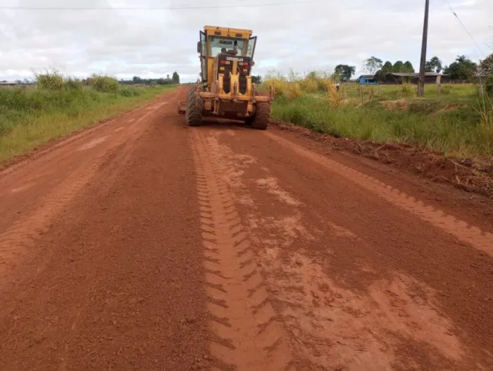 Governo de RO inicia recuperação de 84 km da RO-490 em Alto Alegre dos Parecis