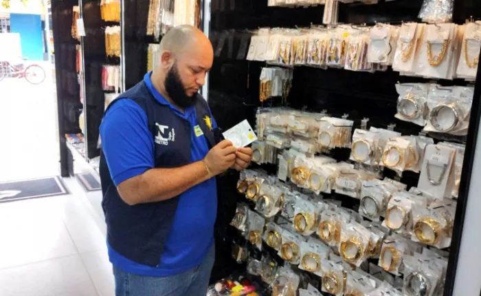 Operação tem como objetivo garantir que os produtos comercializados estejam em conformidade com as normas legais - Foto: Metrologia/Governo do Tocantins