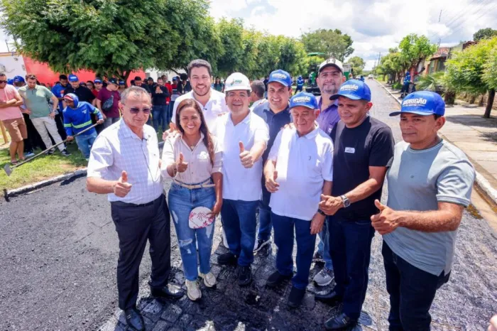 Rafael Fonteles vistoria obras e anuncia mais de R$ 3,3 milhões para mobilidade em Cocal de Telha