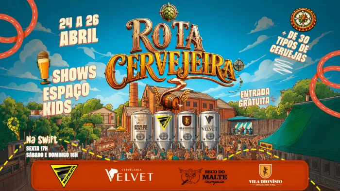 Rio Preto lança Rota Cervejeira neste fim de semana