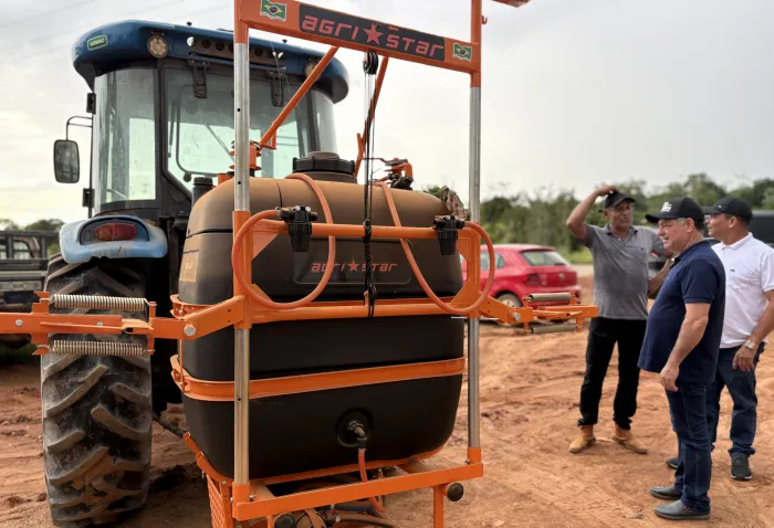 Asprugo recebe novos implementos agrícolas através de emenda parlamentar (Foto: Assessoria Parlamentar)