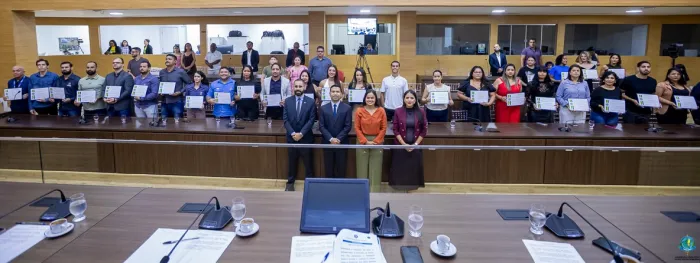  Sessão solene homenageou servidores da Sepat pelos serviços prestados em Rondônia (Foto: Thyago Lorentz | Secom I ALE/RO)