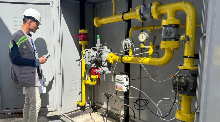 Agrese realiza fiscalização em unidades do sistema de gás natural em Aracaju