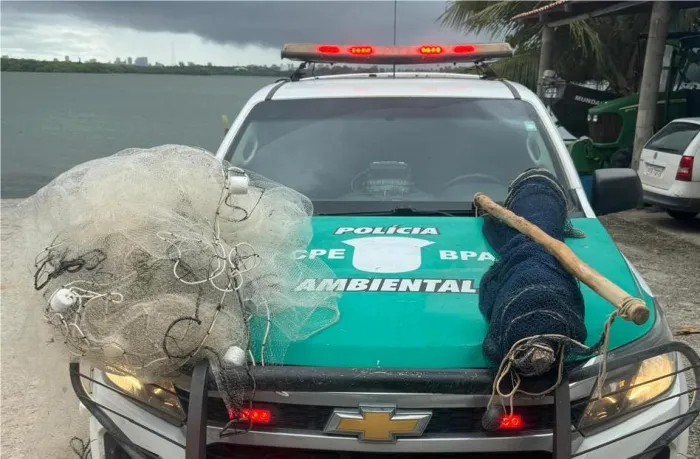 Polícia Militar apreende armamentos, animais silvestres e equipamentos de pesca predatória