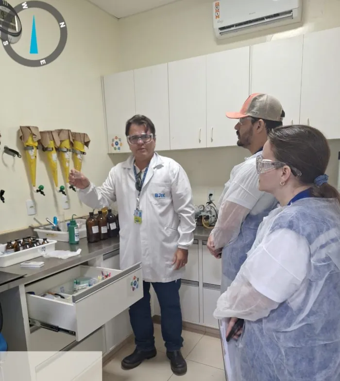 Fiscalização é feita também nos laboratórios da concessionária - Crédito da foto: ARP/Divulgação