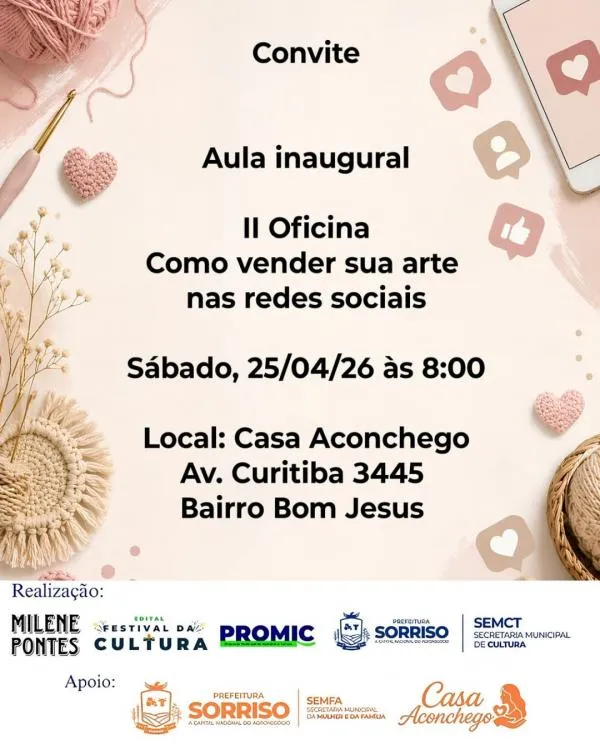 Foto: Reprodução/Prefeitura de Sorriso - MT