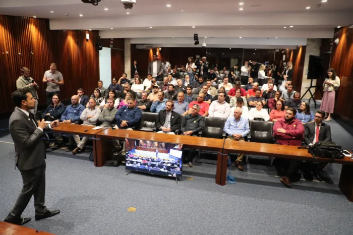 Palestra ocorreu na manhã desta sexta-feira (24), no Plenarinho da Casa. - Créditos: Valdir Amaral/Alep