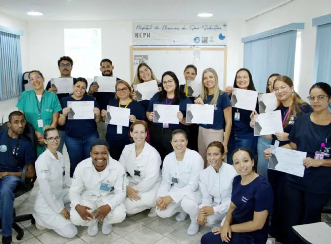 Prefeitura realiza treinamento sobre eventos adversos para profissionais do Hospital de Clínicas de São Sebastião
