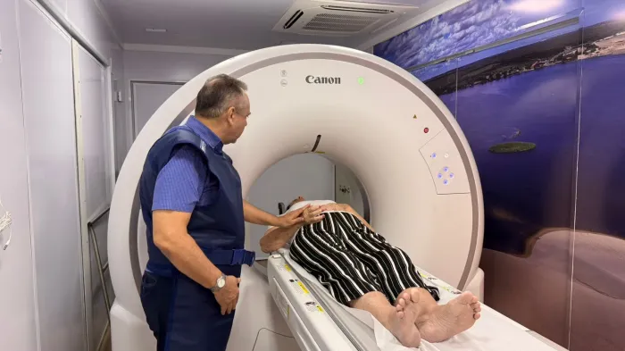 Atendimentos são realizados em pacientes com pedidos de tomografia já cadastrados no setor de Regulação - Crédito da foto: Gabriela Letrari