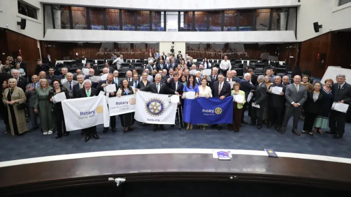 Solenidade ocorreu na manhã desta sexta-feira (24), no Plenário da Casa. - Créditos: Valdir Amaral/Alep